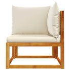 Massief Acaciahout Loungebank met comfortabele zitervaring en wasbare hoes - Loungebanken