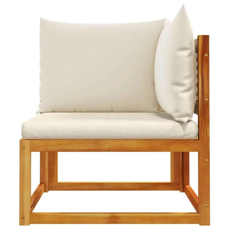 Massief Acaciahout Loungebank met comfortabele zitervaring en wasbare hoes - Loungebanken