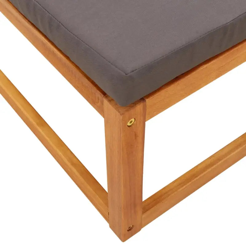 Massief acaciahout loungebanken met comfortabele zitervaring en wasbare hoes - Loungebanken