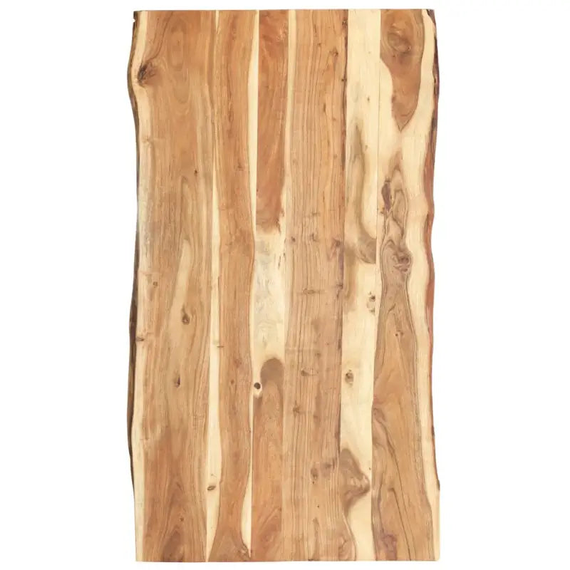 Massief acaciahout Tafelblad met natuurlijke rand voor stijlvolle tafels - 118 x 60 x 3.8 cm / 1 - Tafelbladen