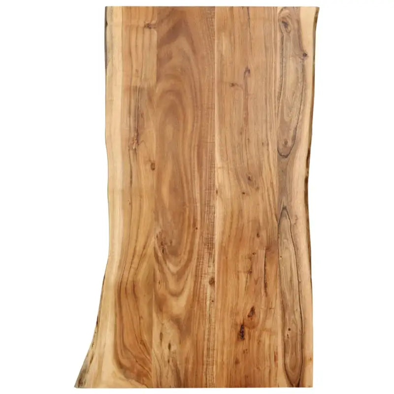 Massief acaciahout Tafelblad met natuurlijke rand voor stijlvolle tafels - 100 x 60 x 2.5 cm / 1 - Tafelbladen