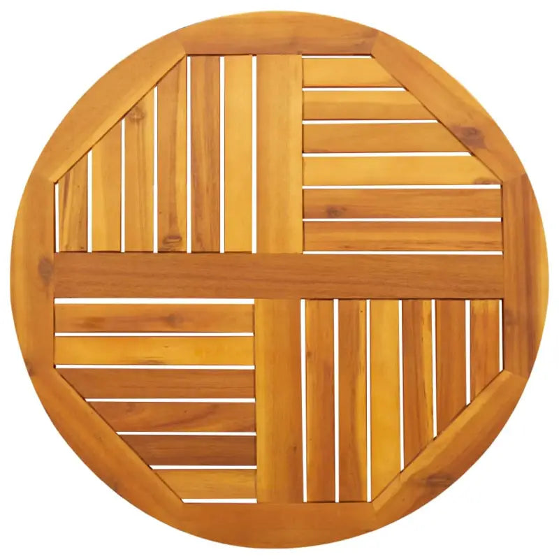 Massief acaciahout Tafelblad voor Tuintafel Verfrissend en Duurzaam - 70 cm / 1 / Rond - Tafelbladen