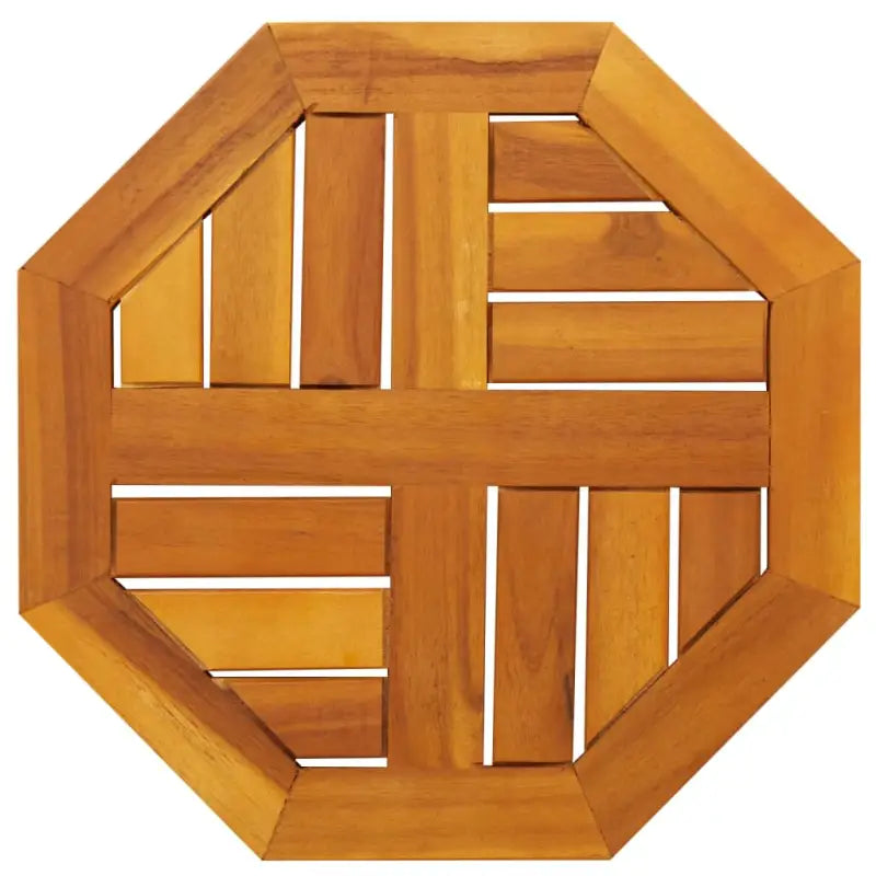 Massief acaciahout Tafelblad voor Tuintafel Verfrissend en Duurzaam - 40 cm / 1 / Achthoekig - Tafelbladen