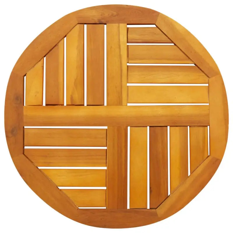 Massief acaciahout Tafelblad voor Tuintafel Verfrissend en Duurzaam - 50 cm / 1 / Rond - Tafelbladen