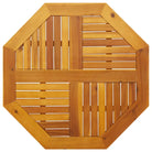 Massief acaciahout Tafelblad voor Tuintafel Verfrissend en Duurzaam - 80 cm / 1 / Achthoekig - Tafelbladen