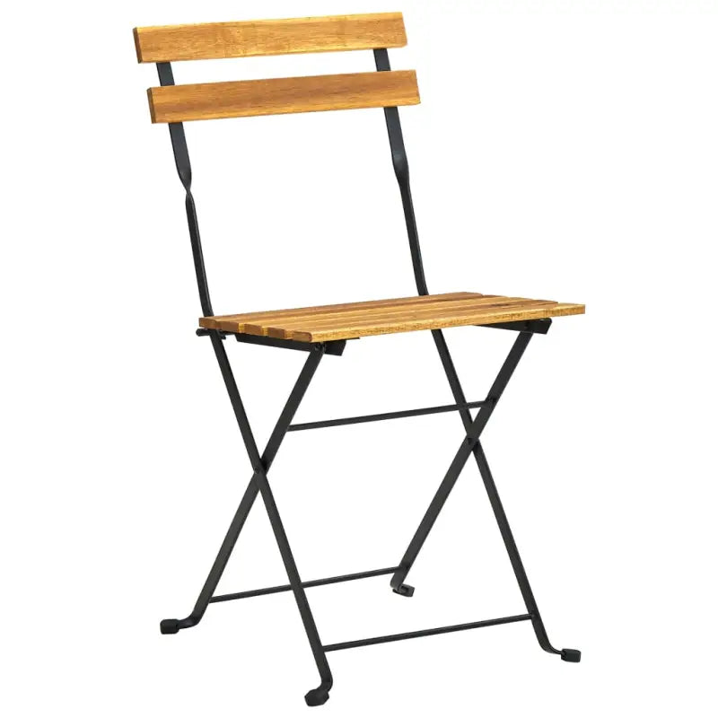 Massief Acaciahout Tuinset voor Rustieke Zitgelegenheid - 120 cm tafellengte - Tuinsets