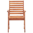 Massief acaciahout tuinstoelen met kussens en sets touwtjes voor buiten - Tuinstoelen