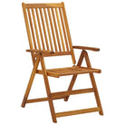 Massief acaciahout tuinstoelen met kussens en sets touwtjes levering bevat - Tuinstoelen