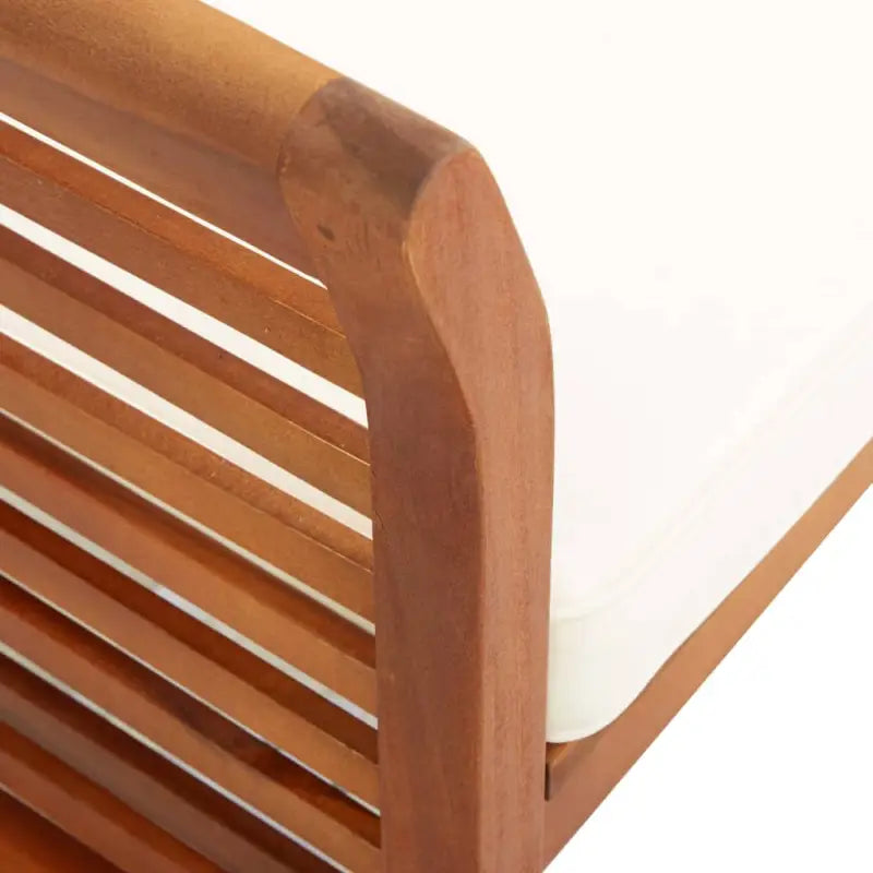 Massief acaciahout tuinstoelen met levering bevat voor een natuurlijke sfeer - Tuinsets