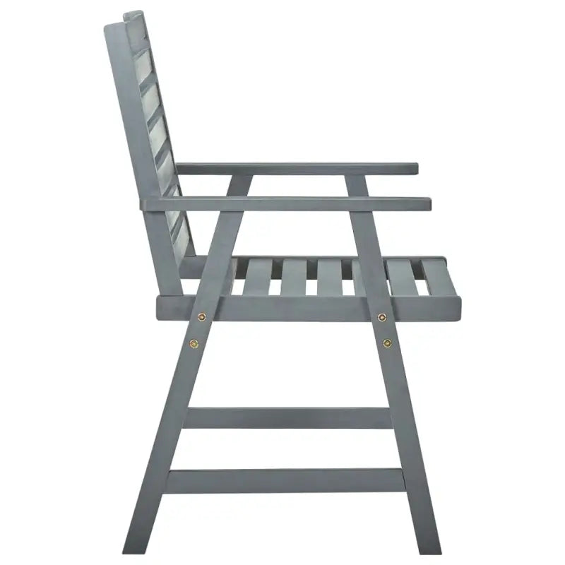 Massief acaciahout tuinstoelen set met kussens voor buitengebruik - Tuinstoelen