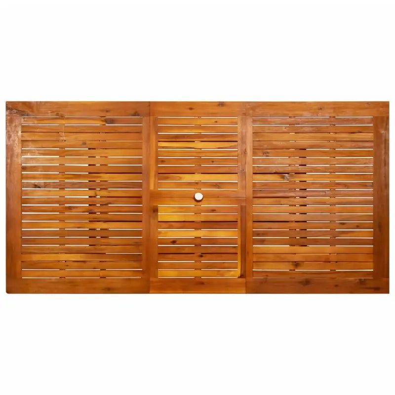 Massief acaciahout tuintafel met rustieke charme voor tuin of terras - Tuintafels