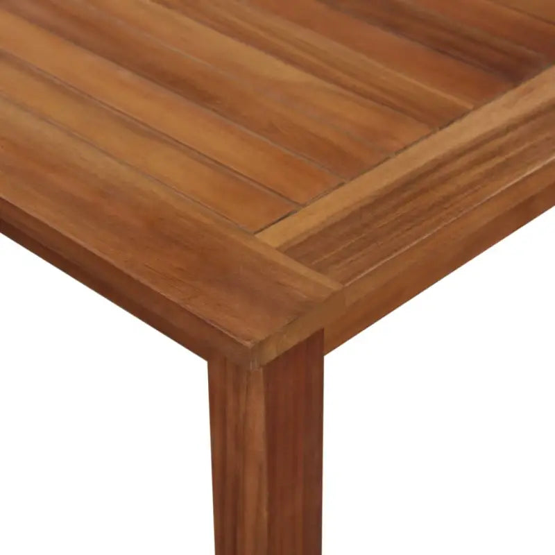 Massief acaciahout tuintafel voor gezellige buitenmaaltijden - Tuintafels