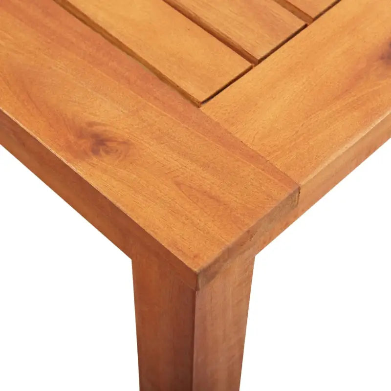 Massief acaciahouten tuintafel voor gezellige buitenmaaltijden - Tuintafels