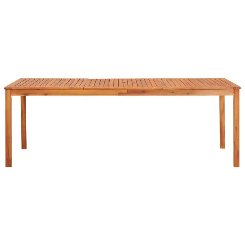 Massief acaciahouten tuintafel voor gezellige buitenmaaltijden - Tuintafels