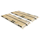 Massief beukenhouten bedbodem met sbs rubberen doppen en 7 comfortzones - Bedden & bedframes