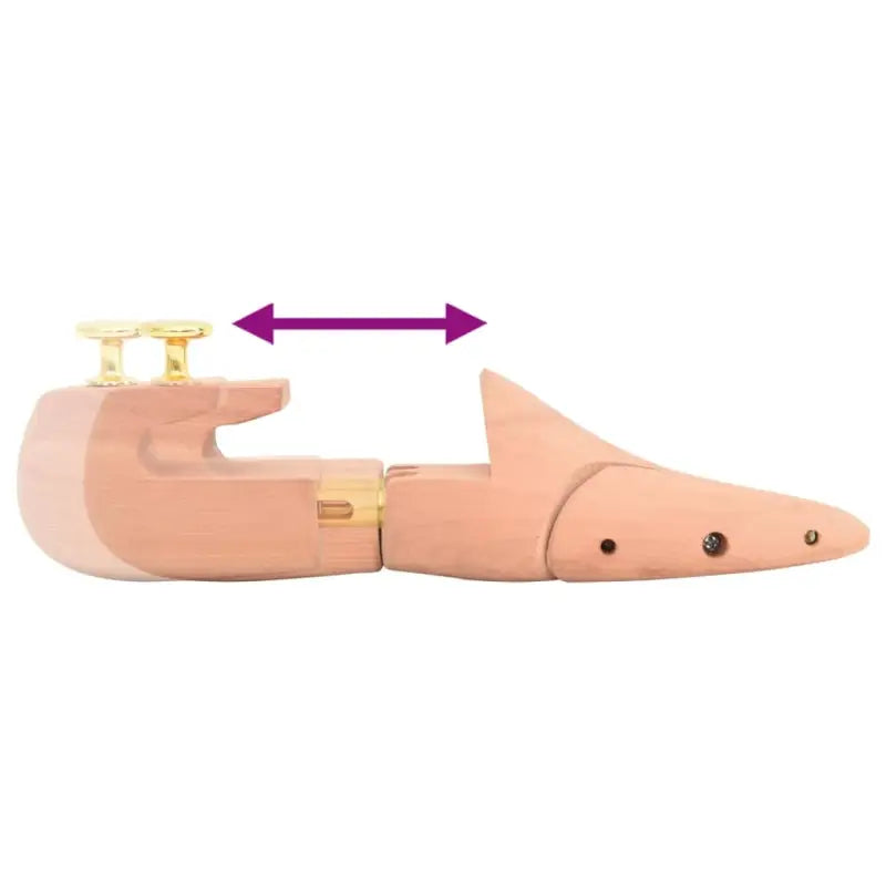 Massief Cederhout Schoenspanners voor Lage Schoenen Verlenging en Verbreding - Schoenspanners