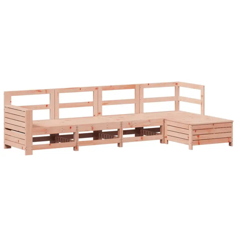 Massief Douglas Loungeset voor in de tuin van Vurenhout - Tuinsets