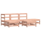 Massief Douglashout Lounge Tuinset voor Gezelligheid in de Tuin - Tuinsets