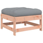 Massief Douglashout loungeset met voetenbank en salontafel voor in de tuin - Tuinsets
