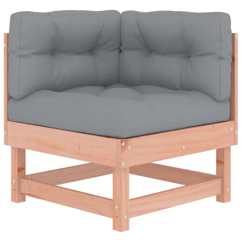Massief Douglashout loungeset met voetenbank en salontafel voor in de tuin - Tuinsets