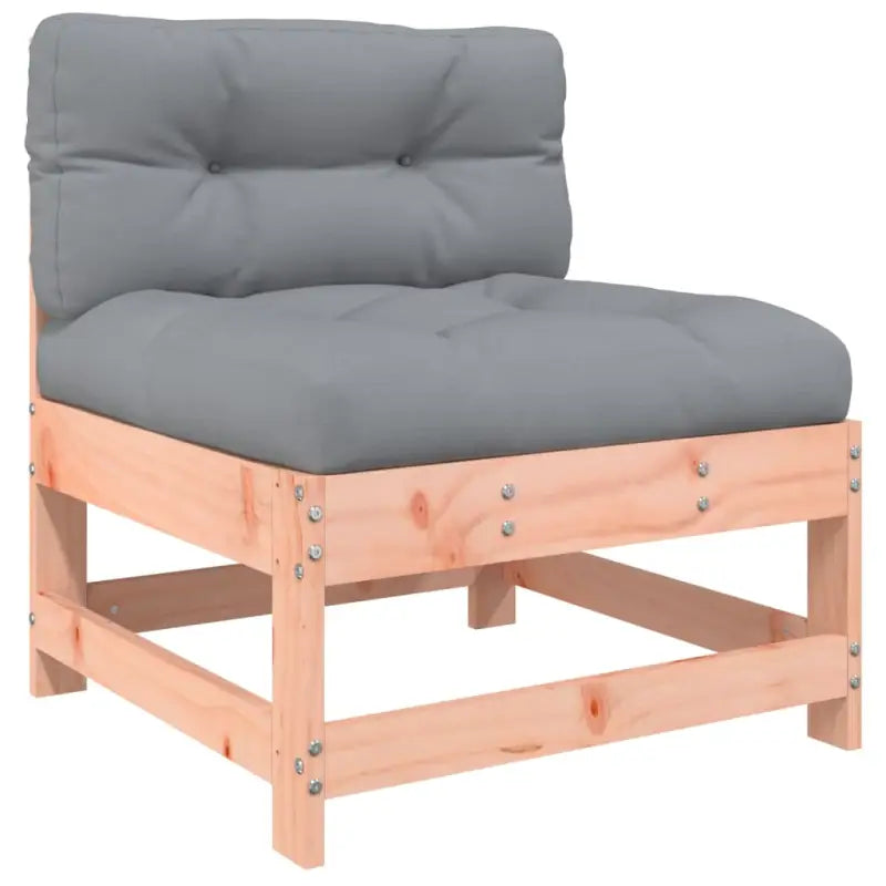 Massief Douglashout loungeset met voetenbank en salontafel voor in de tuin - Tuinsets