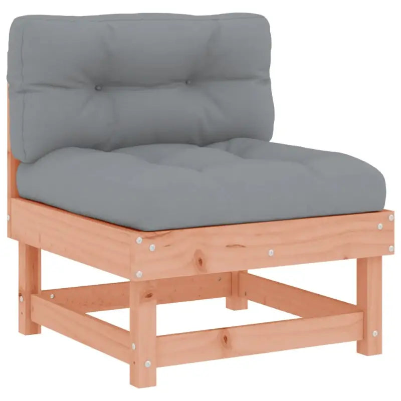 Massief Douglashout loungeset met voetenbank en salontafel voor in de tuin - Tuinsets