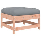 Massief Douglashout Loungeset met voetenbank en salontafel voor tuin - Tuinsets
