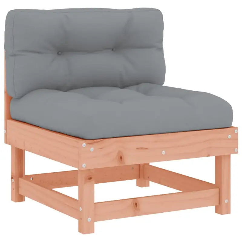 Massief Douglashout Loungeset met voetenbank en salontafel voor tuin - Tuinsets