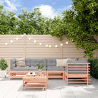 Massief Douglashout Loungeset voor in de Tuin met Zachte Kussens - Natuurlijk douglashout - Tuinsets