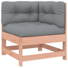 Massief Douglashout tuinset met houten loungeset en zachte kussens - Tuinsets