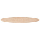 Massief eikenhouten houten en ronde tafelbladen voor thuis en horeca - Naturel / Ø 90 x 2.5 cm / 1 - Tafelbladen