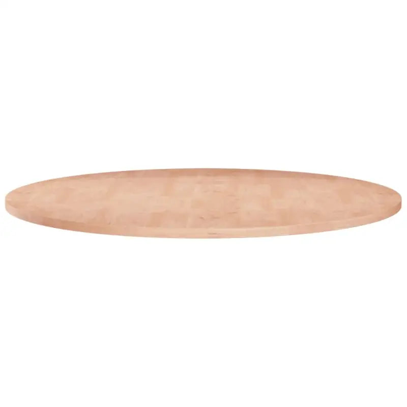 Massief eikenhouten houten en ronde tafelbladen voor thuis en horeca - Naturel / Ø 80 x 1.5 cm / 1 - Tafelbladen