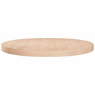 Massief eikenhouten houten en ronde tafelbladen voor thuis en horeca - Naturel / Ø 80 x 4 cm / 1 - Tafelbladen