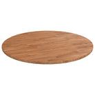 Massief eikenhouten houten en ronde tafelbladen voor thuis en horeca - Lichtbruin / Ø 90 x 1.5 cm / 1 - Tafelbladen