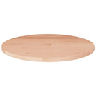 Massief eikenhouten houten en ronde tafelbladen voor thuis en horeca - Naturel / Ø 30 x 1.5 cm / 1 - Tafelbladen