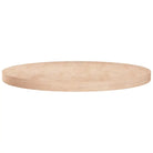 Massief eikenhouten houten en ronde tafelbladen voor thuis en horeca - Naturel / Ø 60 x 4 cm / 1 - Tafelbladen