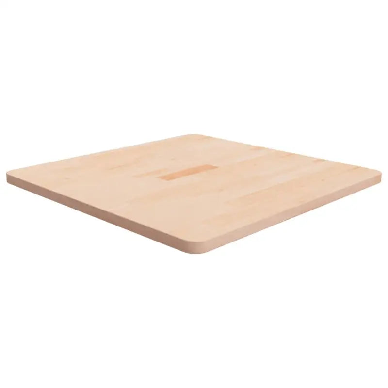 Massief eikenhouten houten vierkante tafelblad voor thuis en horeca - Naturel / 70 x 70 x 2.5 cm / 1 - Tafelbladen