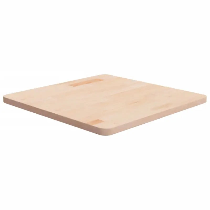 Massief eikenhouten houten vierkante tafelblad voor thuis en horeca - Naturel / 60 x 60 x 2.5 cm / 1 - Tafelbladen