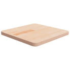 Massief eikenhouten houten vierkante tafelblad voor thuis en horeca - Naturel / 40 x 40 x 2.5 cm / 1 - Tafelbladen