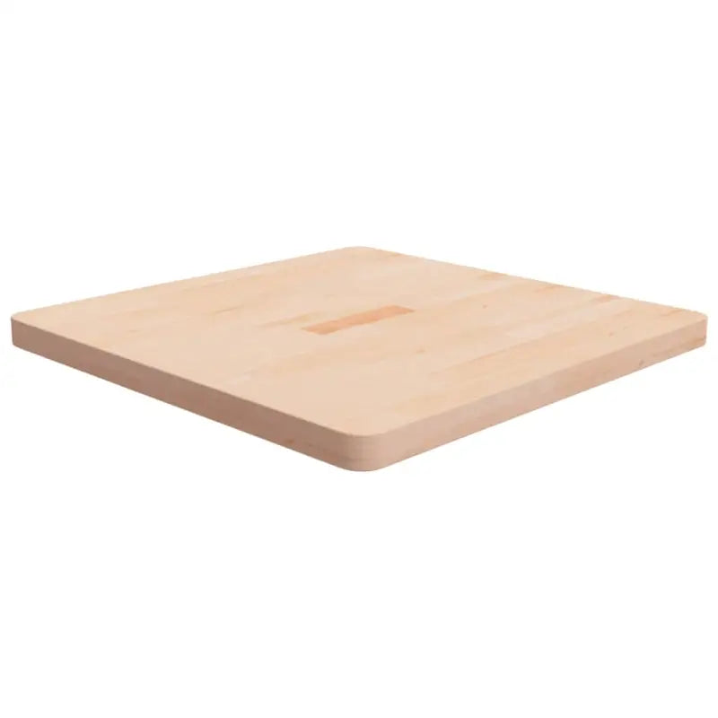 Massief eikenhouten houten vierkante tafelblad voor thuis en horeca - Naturel / 70 x 70 x 4 cm / 1 - Tafelbladen