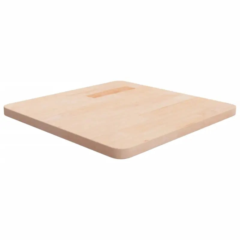 Massief eikenhouten houten vierkante tafelblad voor thuis en horeca - Naturel / 50 x 50 x 2.5 cm / 1 - Tafelbladen