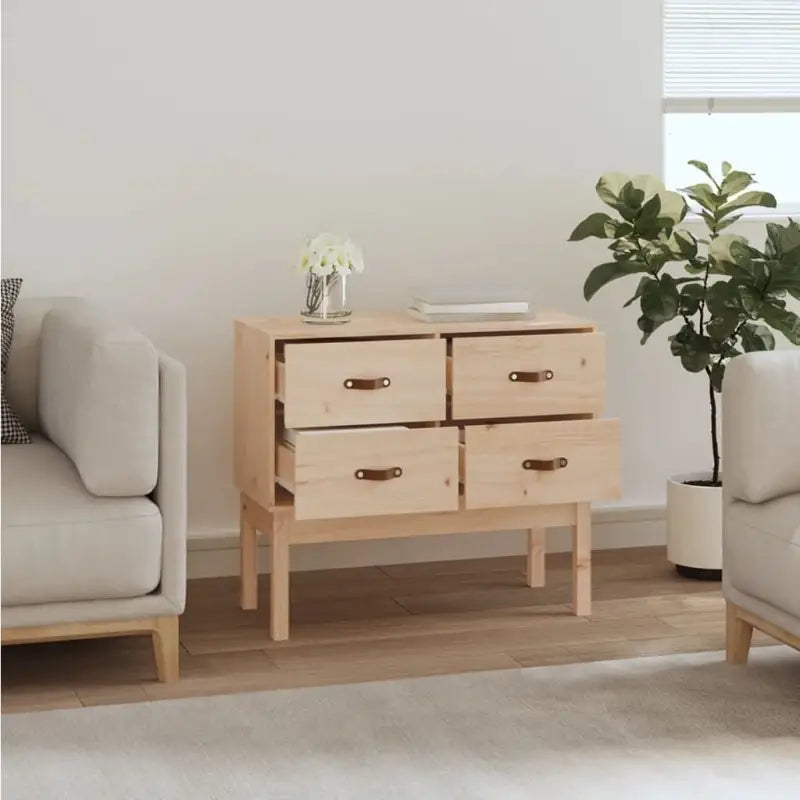 Massief Grenen Houten Wandkast voor Slaapkamer Woonkamer of Kantoor - Dressoirs & buffetkasten