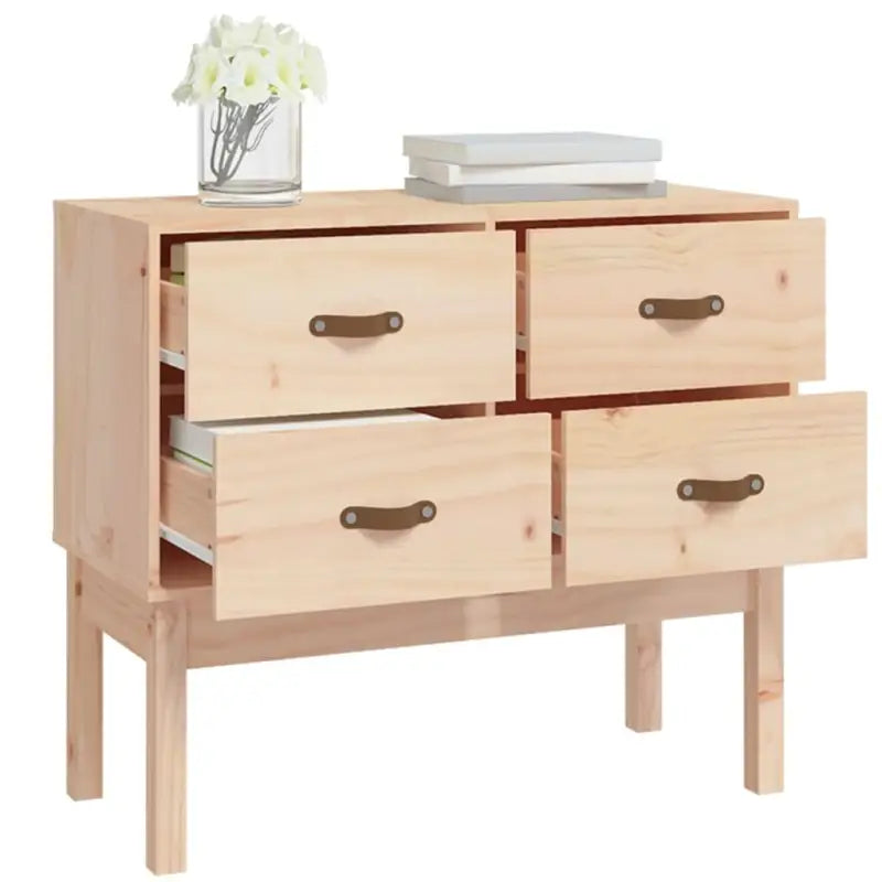 Massief Grenen Houten Wandkast voor Slaapkamer Woonkamer of Kantoor - Dressoirs & buffetkasten