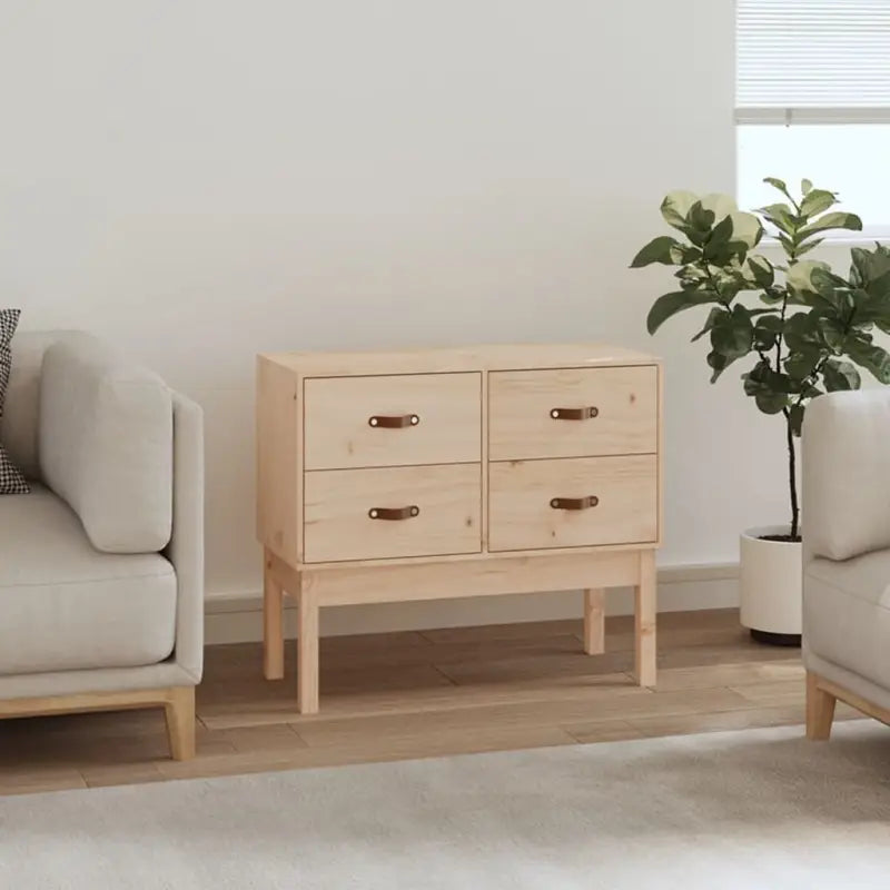 Massief Grenen Houten Wandkast voor Slaapkamer Woonkamer of Kantoor - Dressoirs & buffetkasten