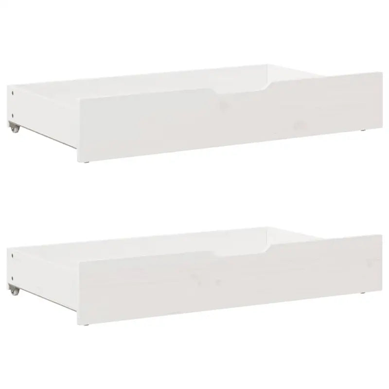 Massief Grenenhout 2-in-1 Slaapbank met Onderschuifbed - Bedden & bedframes