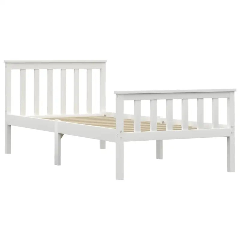 Massief grenenhout bed met multiplex lattenbodem voor moderne slaapkamers - Bedden & bedframes