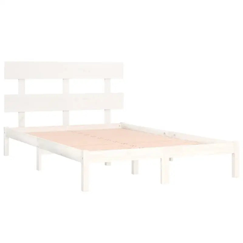 Massief grenenhout bedframe met tijdloos ontwerp voor je slaapkamer - Bedden & bedframes