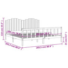 Massief grenenhout bedframe voor een goede nachtrust en natuurlijk interieur - Bedden & bedframes