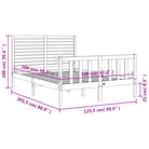 Massief grenenhout bedframe voor een goede nachtrust en natuurlijke stijl - Bedden & bedframes