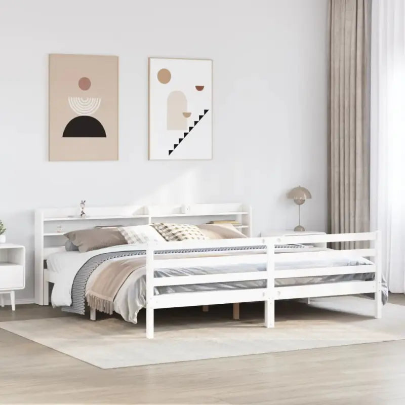 Massief grenenhout bedframe voor een goede nachtrust en natuurlijke uitstraling - Bedden & bedframes